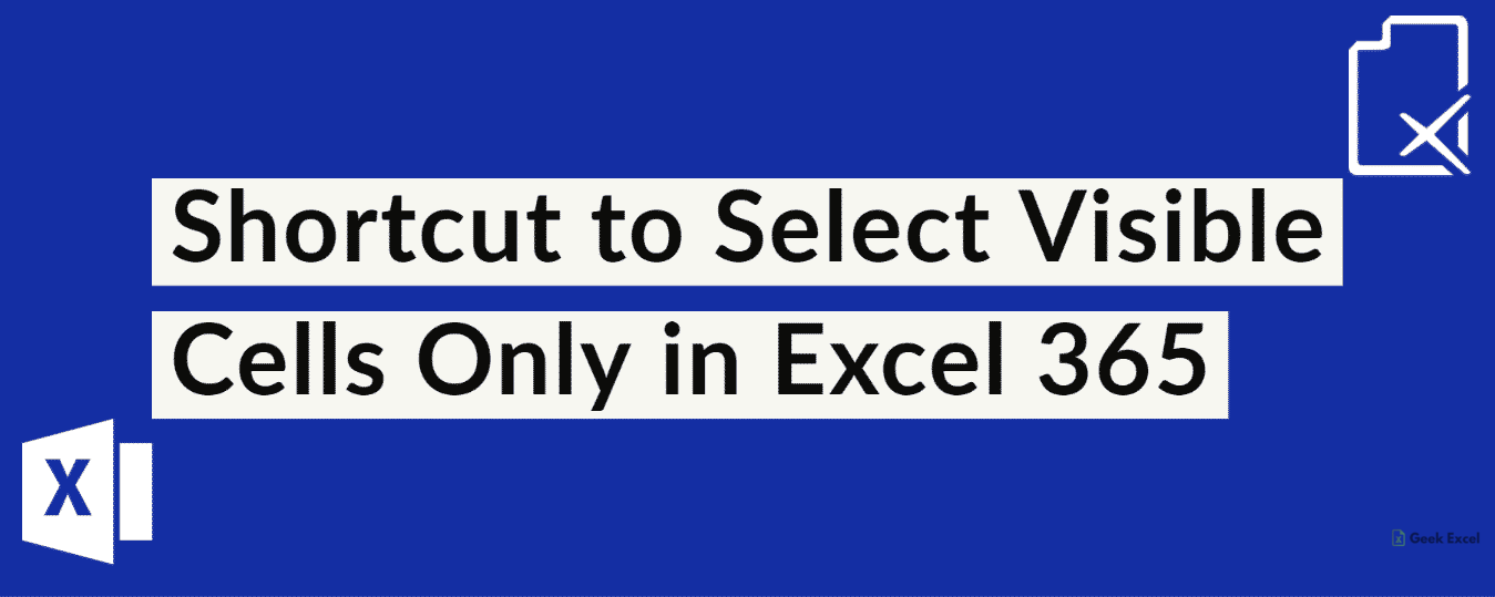 shortcut for select all in excel in mac